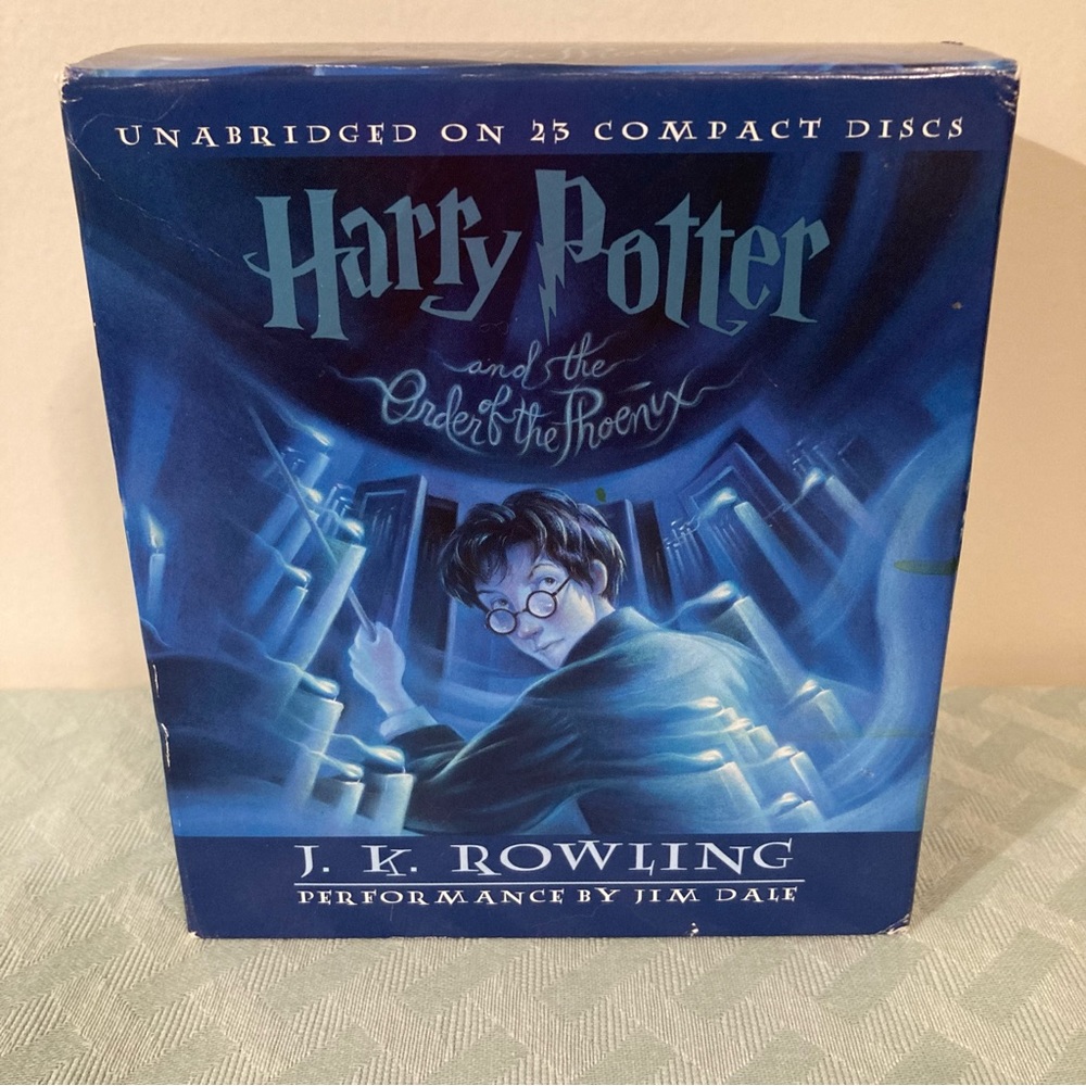 Harry Potter and the Order of the Phoenix Unabridged 23 Compact Discs 27 hrs